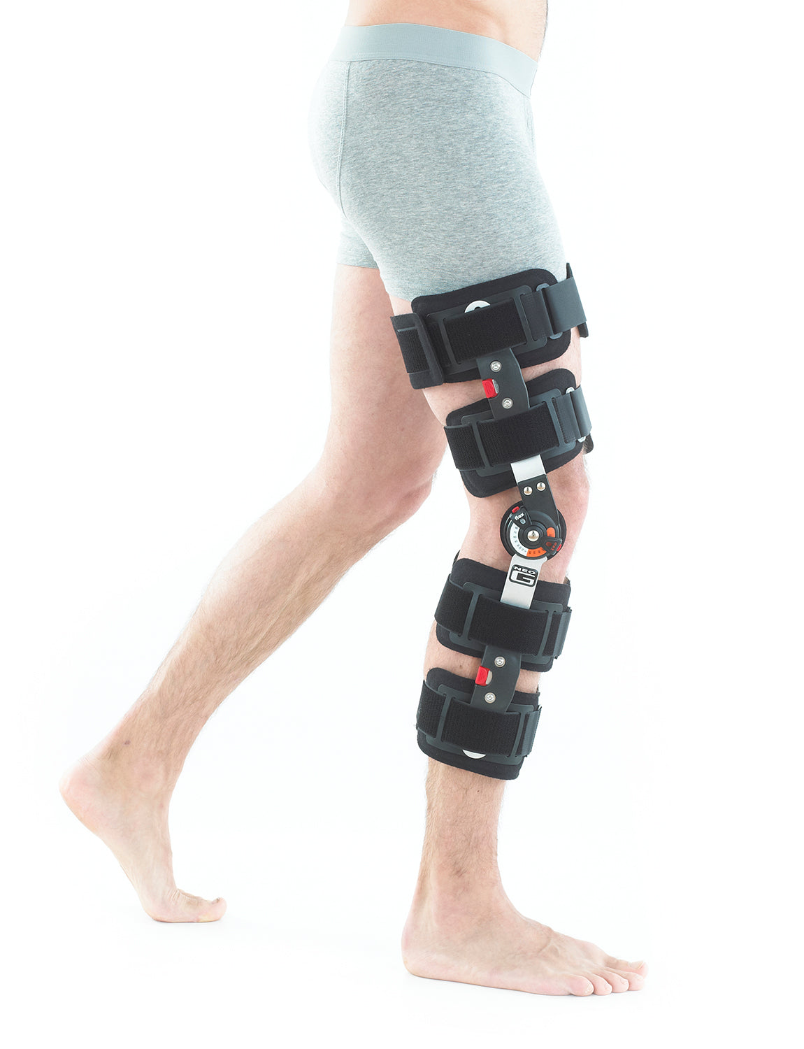 Bilateral Hinged Knee Brace For Men Women – Post Op Knee Leg