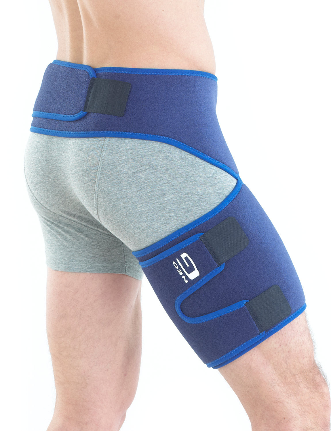 Hamstring Compression Sleeve Recovery Support – Non-Slip Groin Wrap for  Adductor Tendonitis, Strain, Stiffness, Inflammation - Thigh Compression