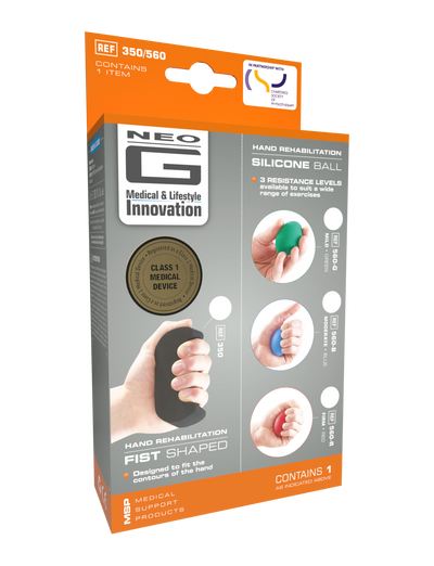 Hand Rehabilitation Silicone Ball box