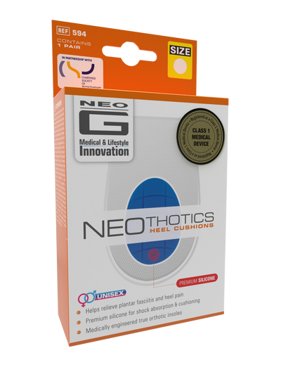 Neo G NeoThotics Silicone Heel Cushion box