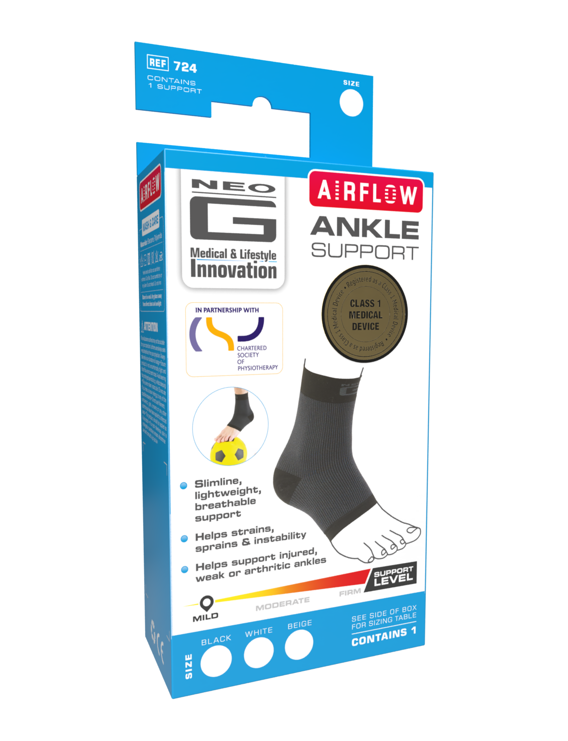 Neo G Airflow Ankle Support Box