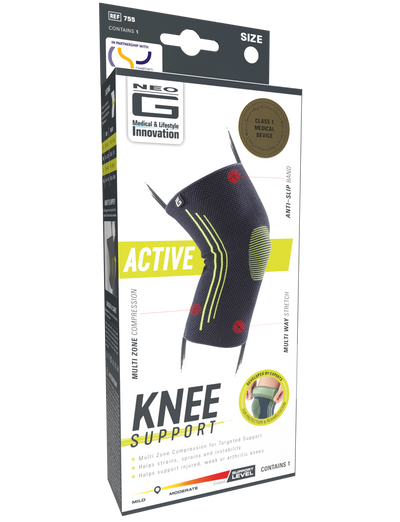 Neo G Active Knee Support box