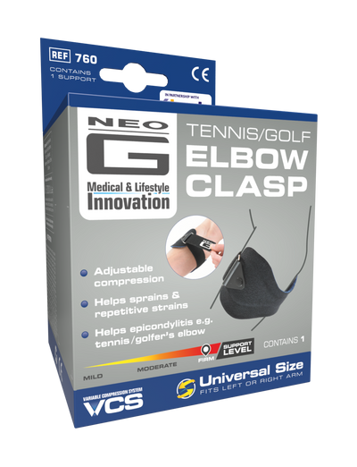 Neo G Tennis/Golf Elbow Clasp Box