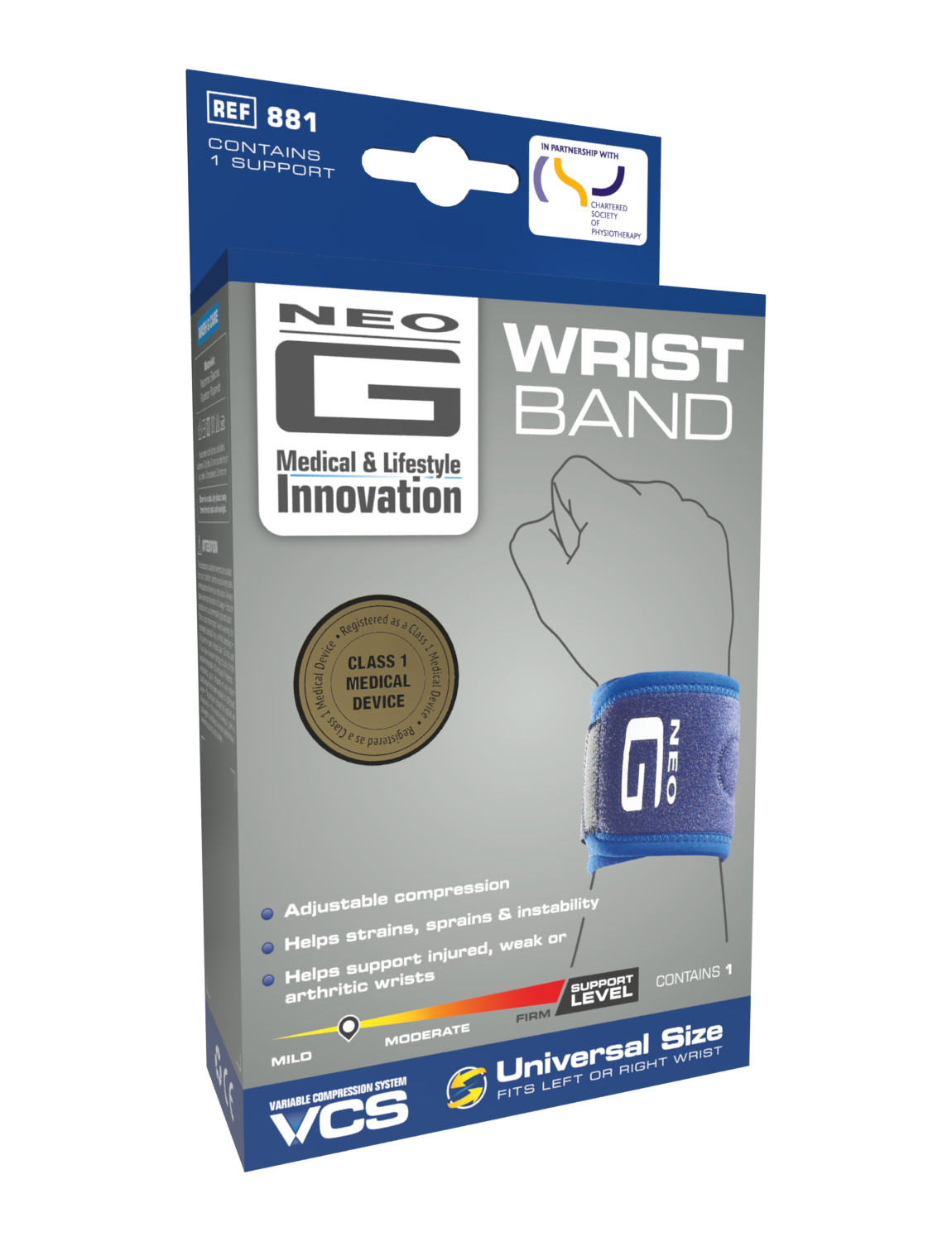 Neo G Wrist Band box