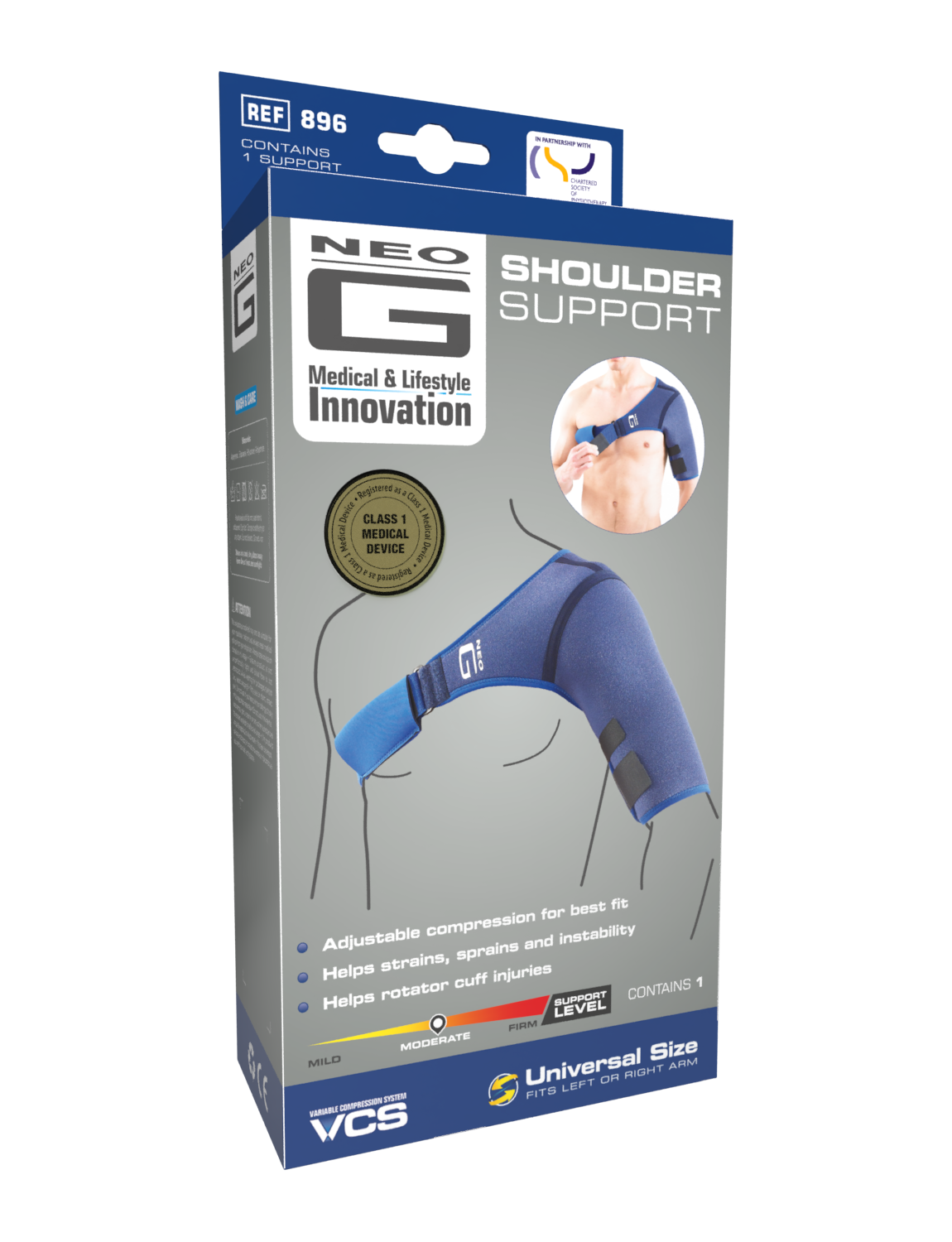 Neo G Shoulder Support box