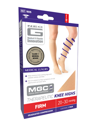 Neo G Therapeutic Knee Highs (Open Toe) box