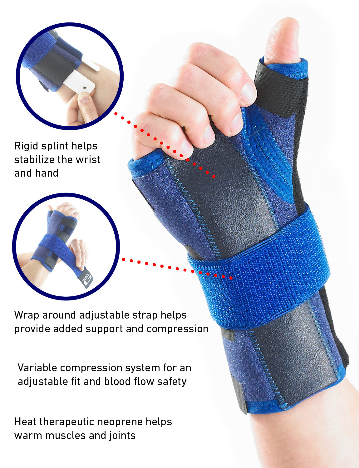 Neo G Stabilized Wrist And Thumb Brace – Neo G UK