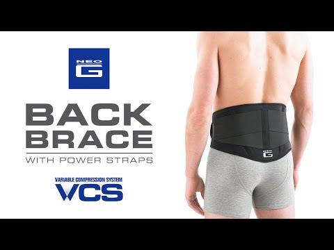 Neo g back brace with power straps hotsell